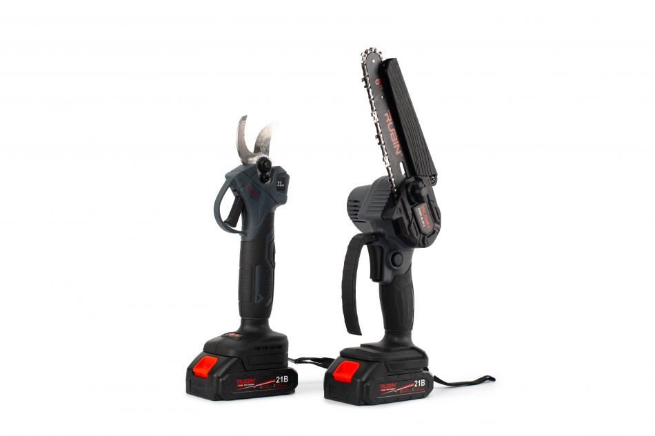 R70107-М1-2-BL Садовый набор 2в1: Секатор + Ручная пила