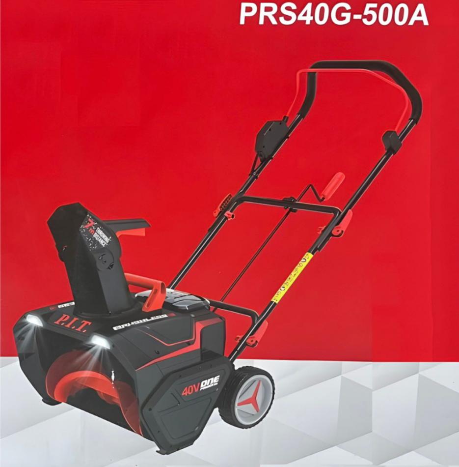 PRS40G-500A/2 Аккумуляторная снегоуборочная машина